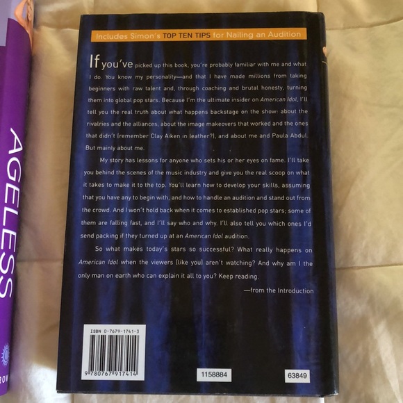 2 Books Suzanne Somers AGELESS Simon Cowell IDOL - Picture 6 of 7